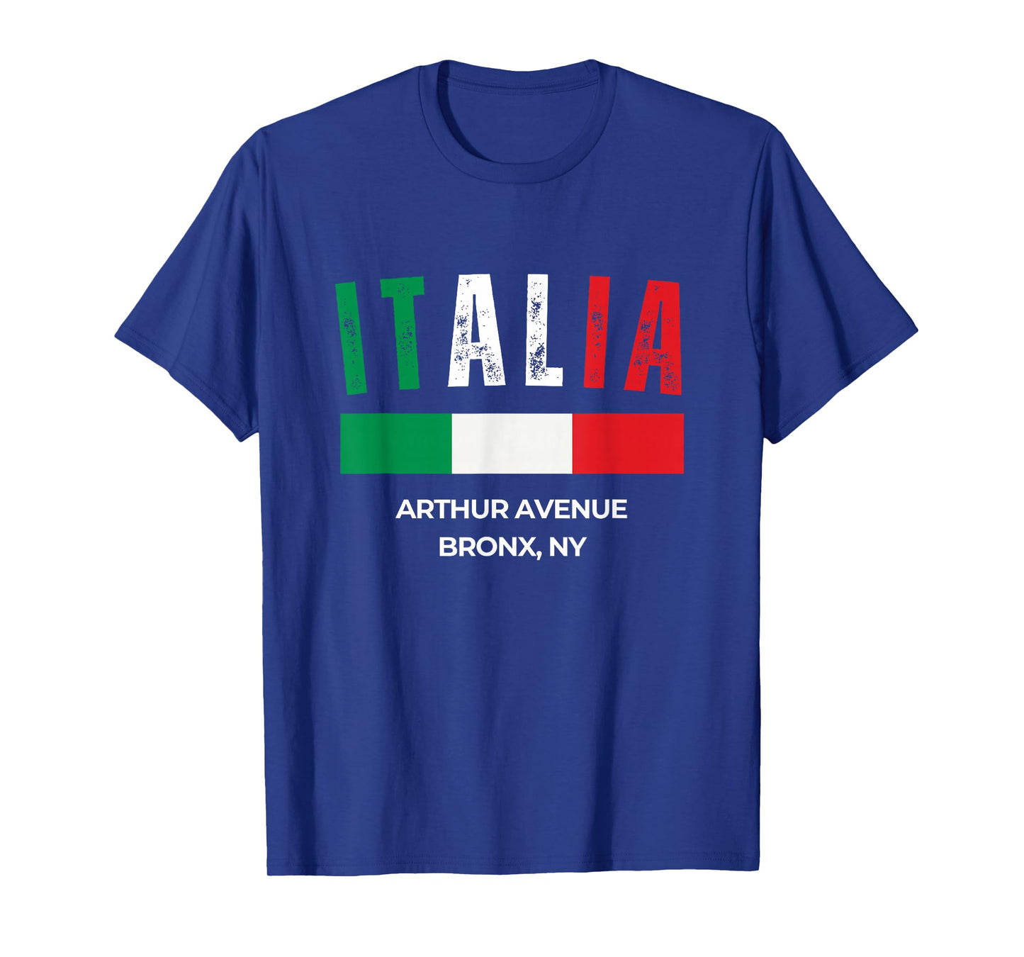 Italy Flag Arthur Avenue Bronx NY T-Shirt