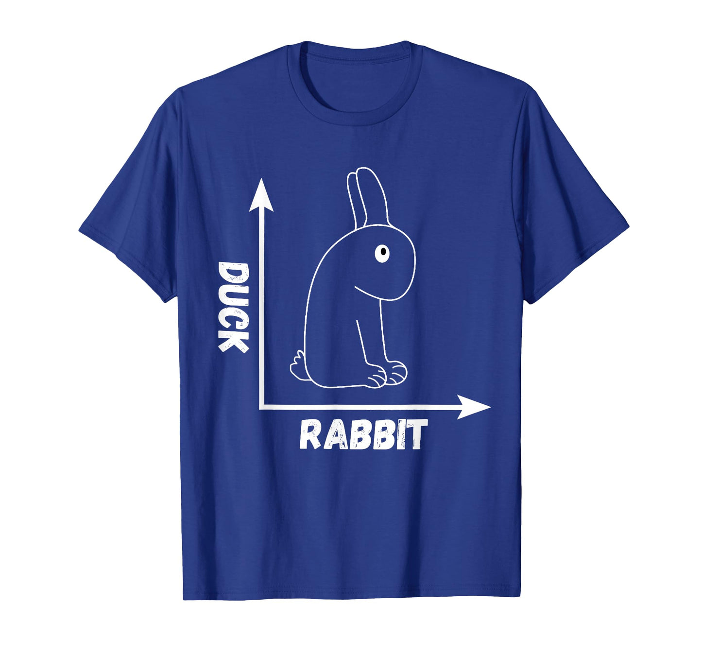 Crazy Optical Illusion Rabbit Duck Perspective Wittgenstein T-Shirt
