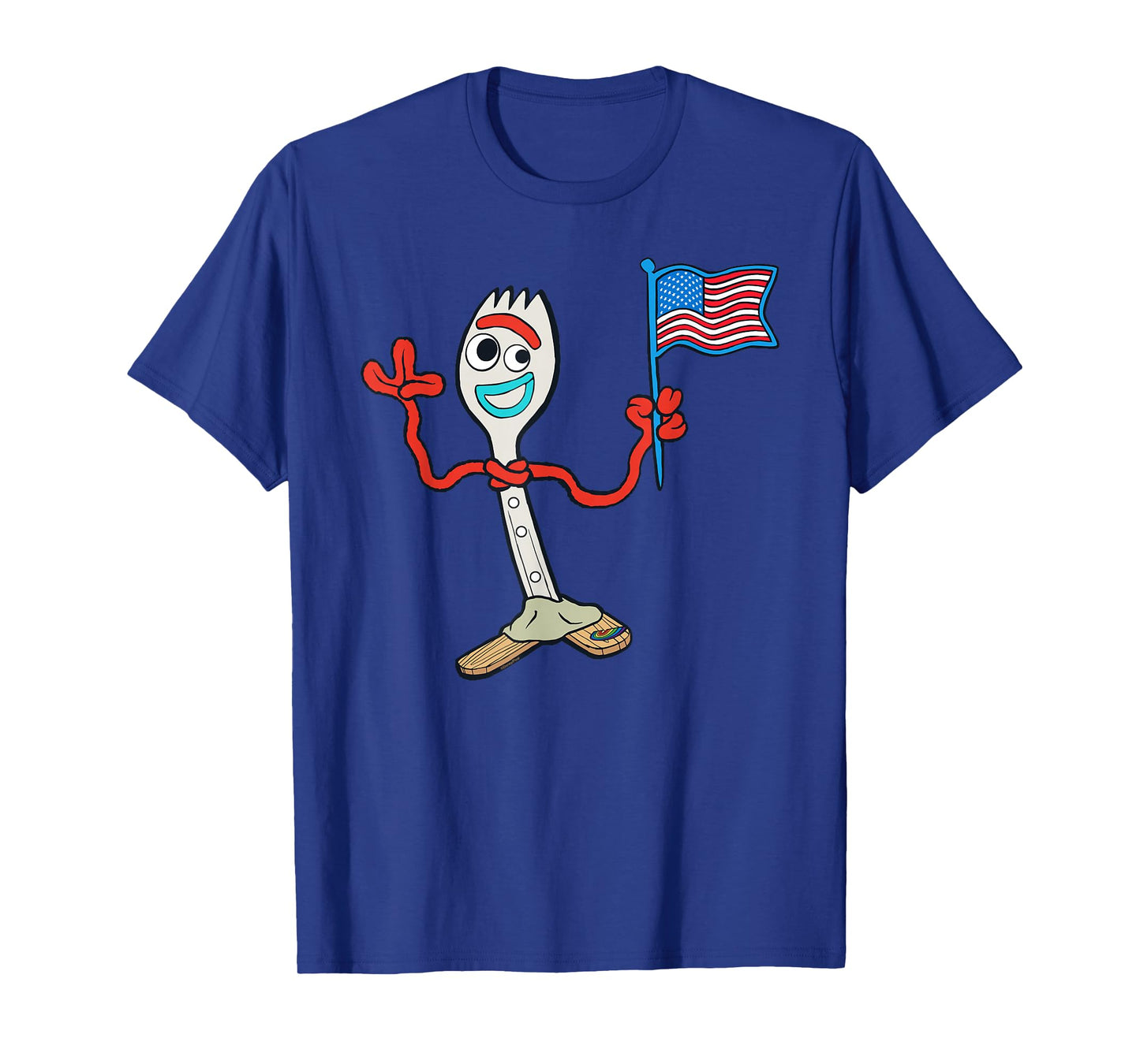 Disney and Pixar's Toy Story Forky Flag Fourth of July T-Shirt