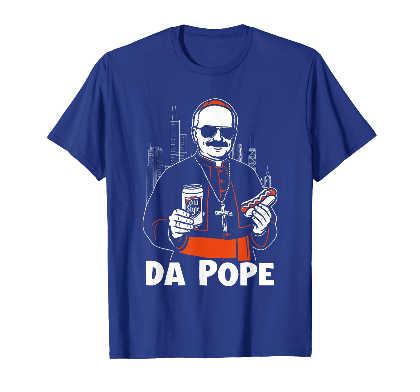Pope Leo XIV Da Pope Chicago USA American T-Shirt