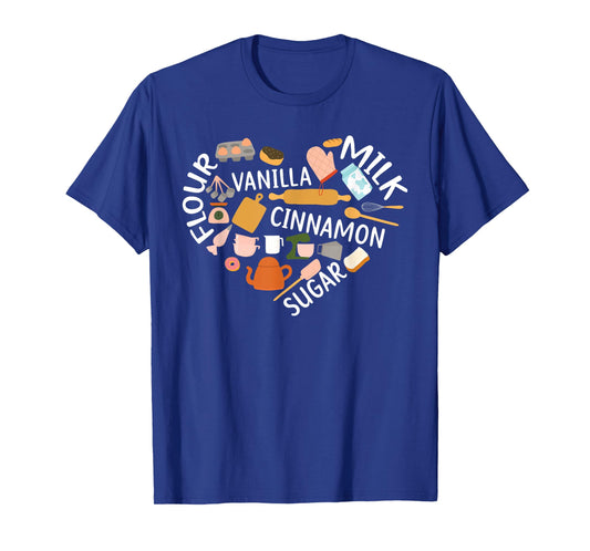 Baking Lover Pastries Confectionery Baker Bake T-Shirt