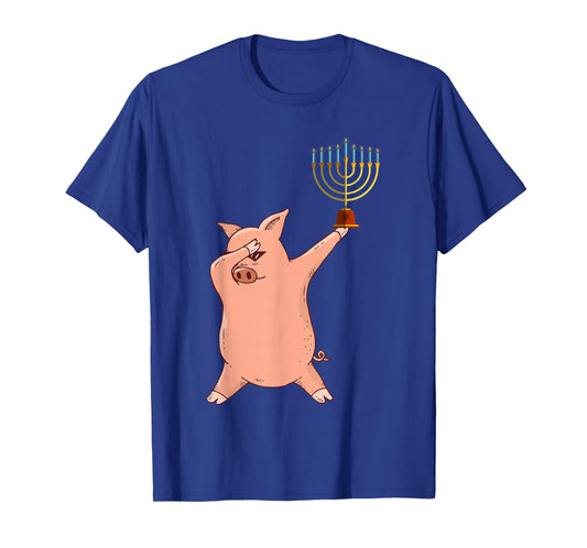 Dabbing Pig Hanukkah T-Shirt