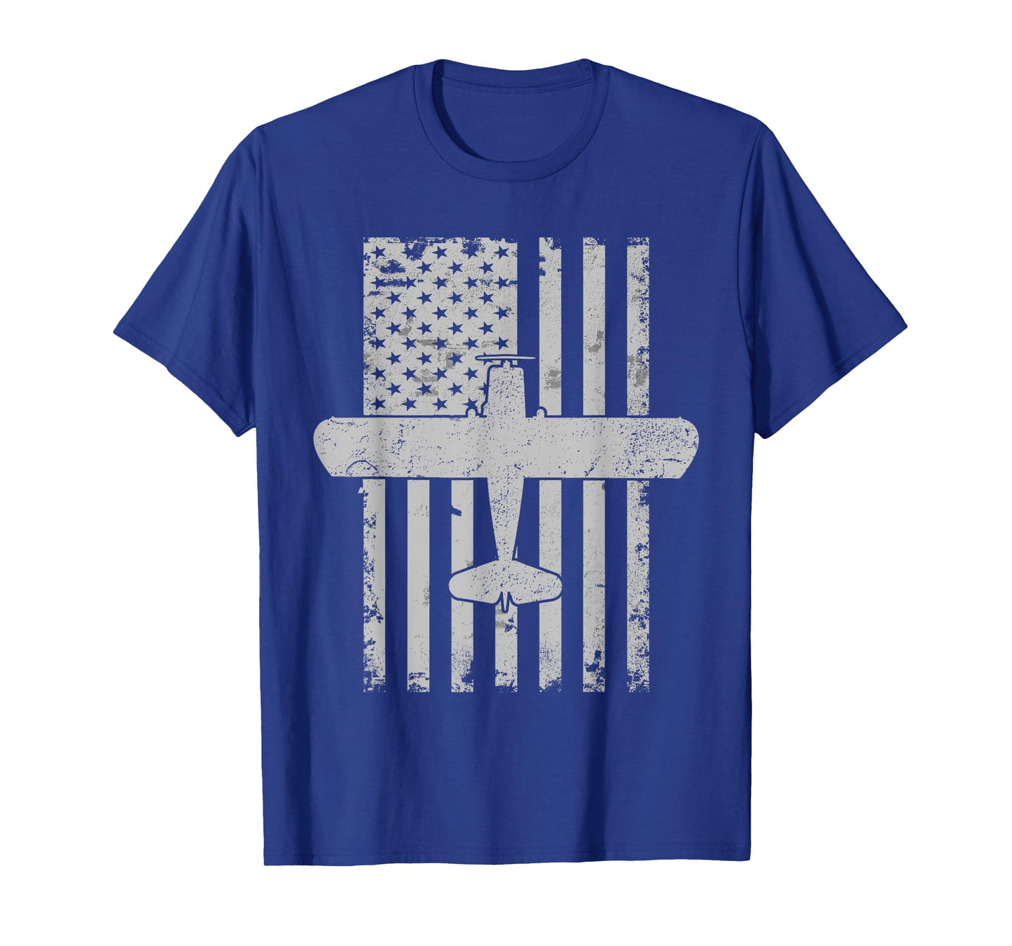 J-3 Cub Airplane Patriotic Vintage Flag Flight Pilot T-Shirt for Women Kids Men