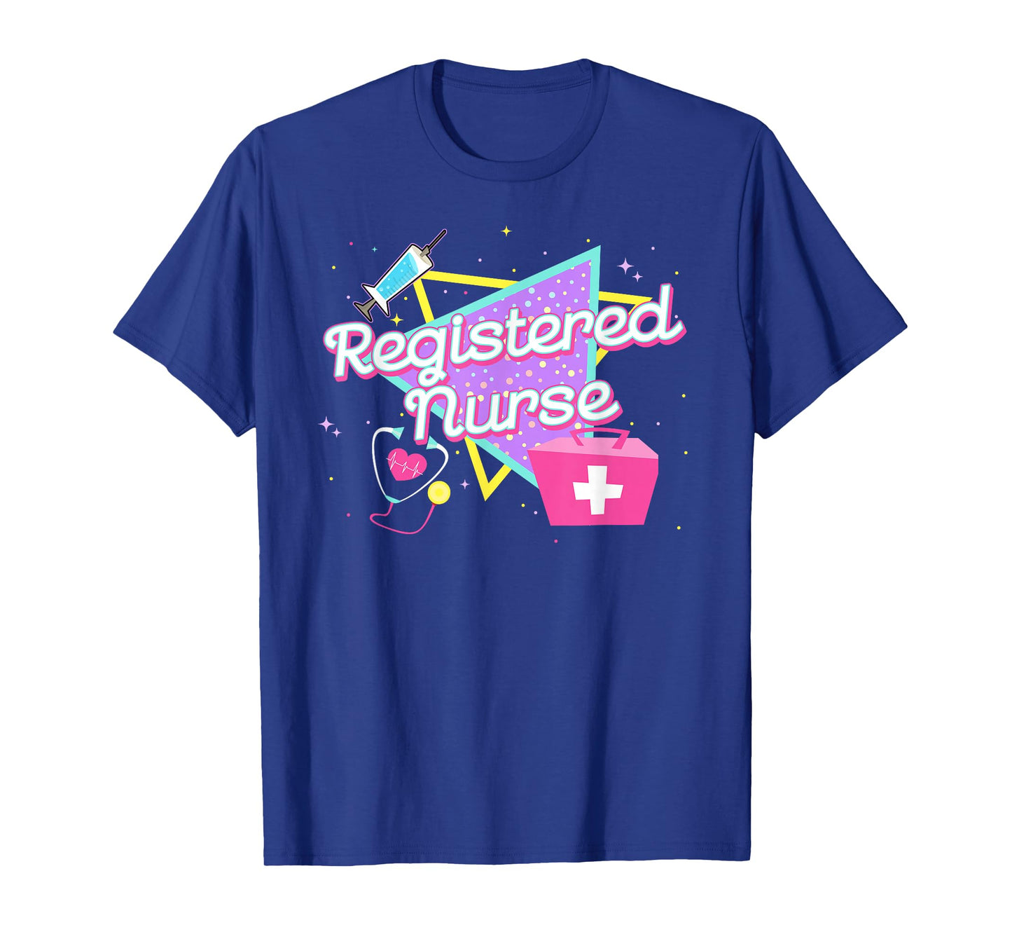 90s Retro Style Registered Nurse Shirts For Women Nurse T-Shirt