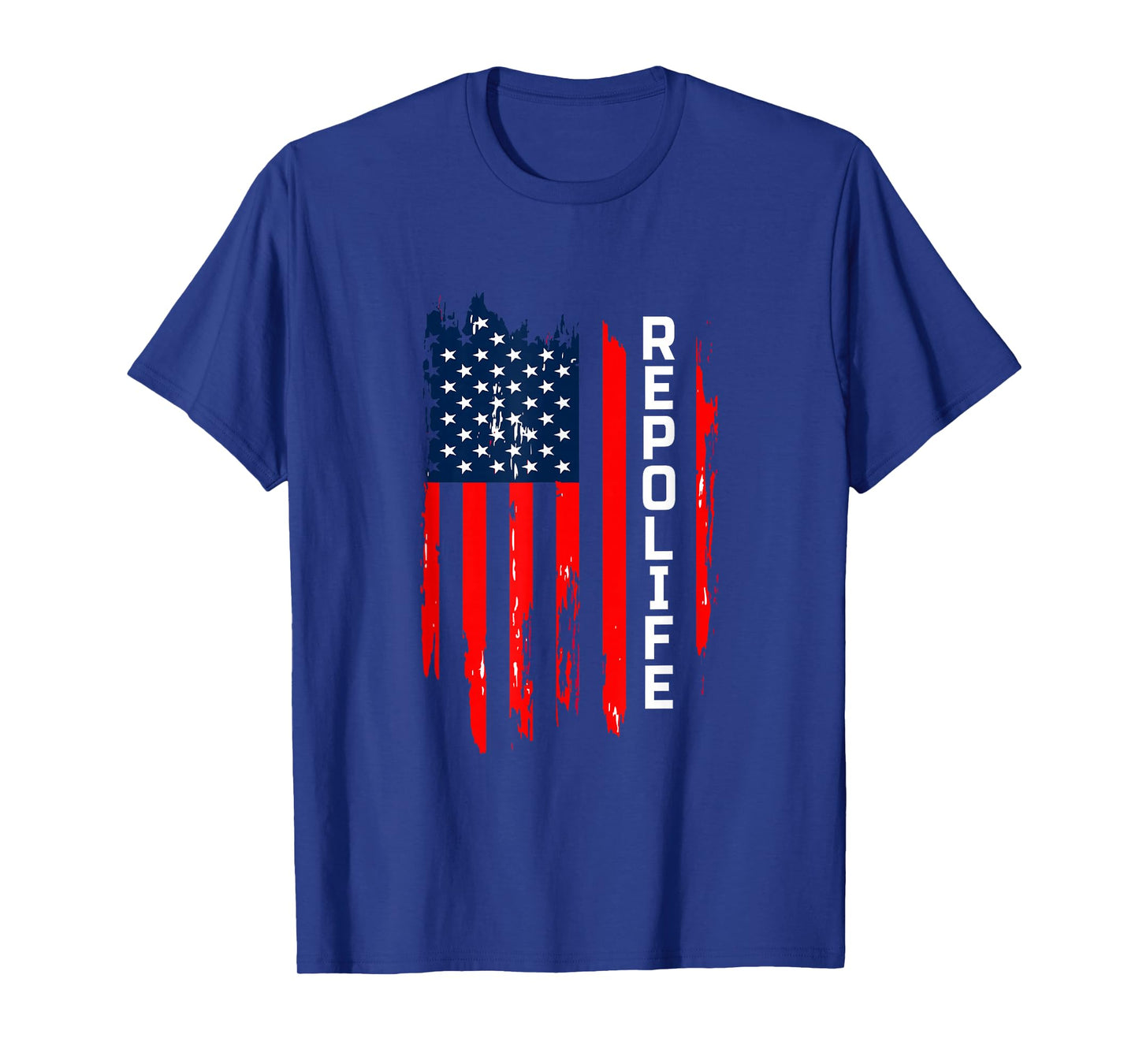 Patriotic US Flag for Repossession Agent Repo Life T-Shirt