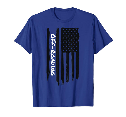 Off Roading 4x4 Rock Crawler American USA Flag T-Shirt for Women Kids Men
