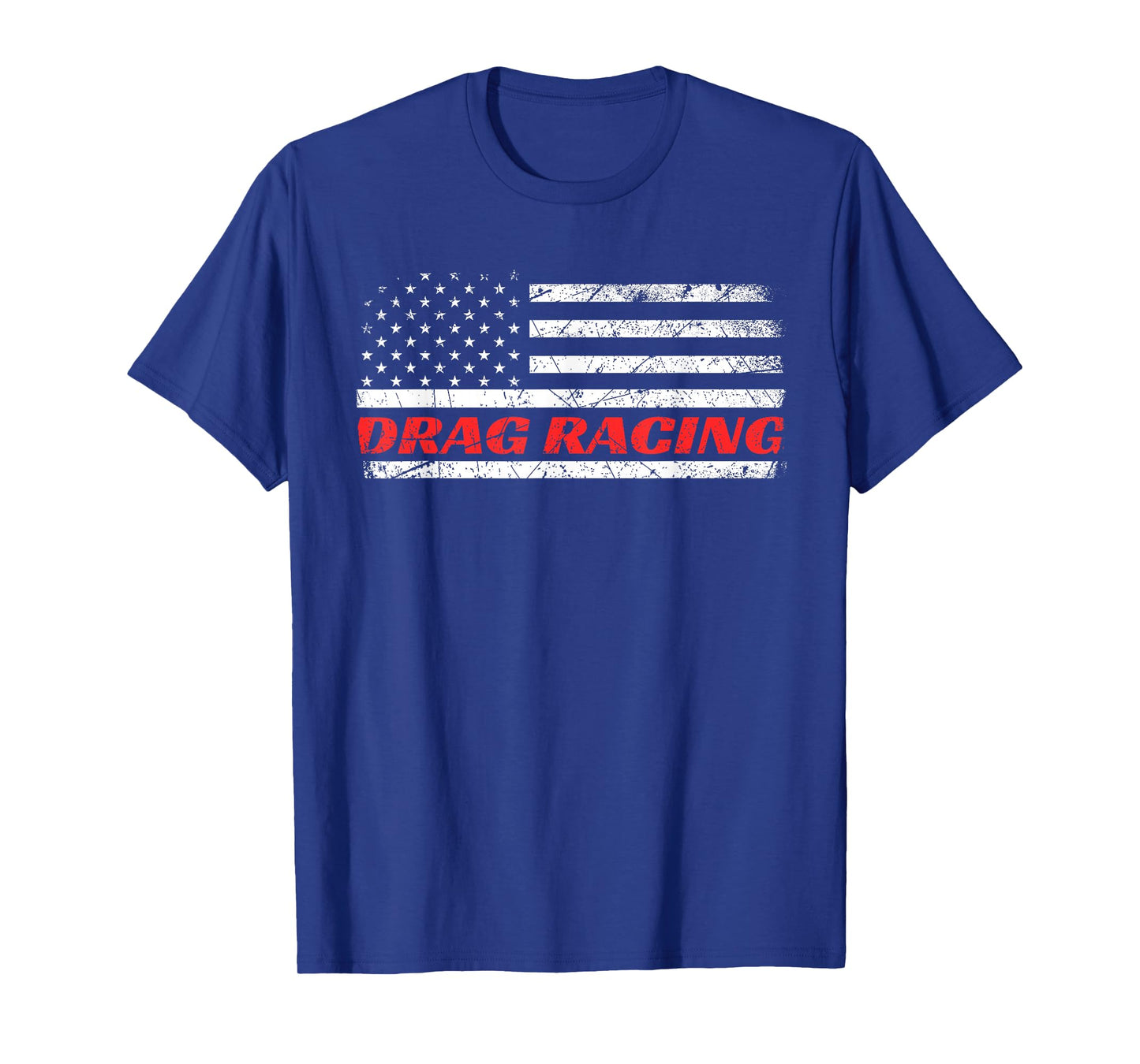 Drag Racing Patriotic American Drag Racer Apparel Design T-Shirt