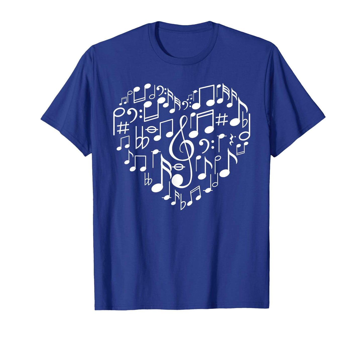 Cool Music Note Art for Men Women Music Musical Note Lover T-Shirt Small