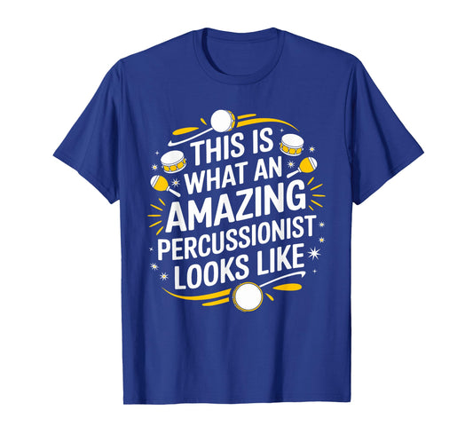 Percussion Design for Conga Drum Player and Percussionist T-Shirt