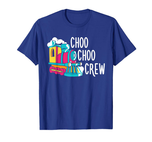 Choo Choo Crew Railway Train Birthday T-Shirt