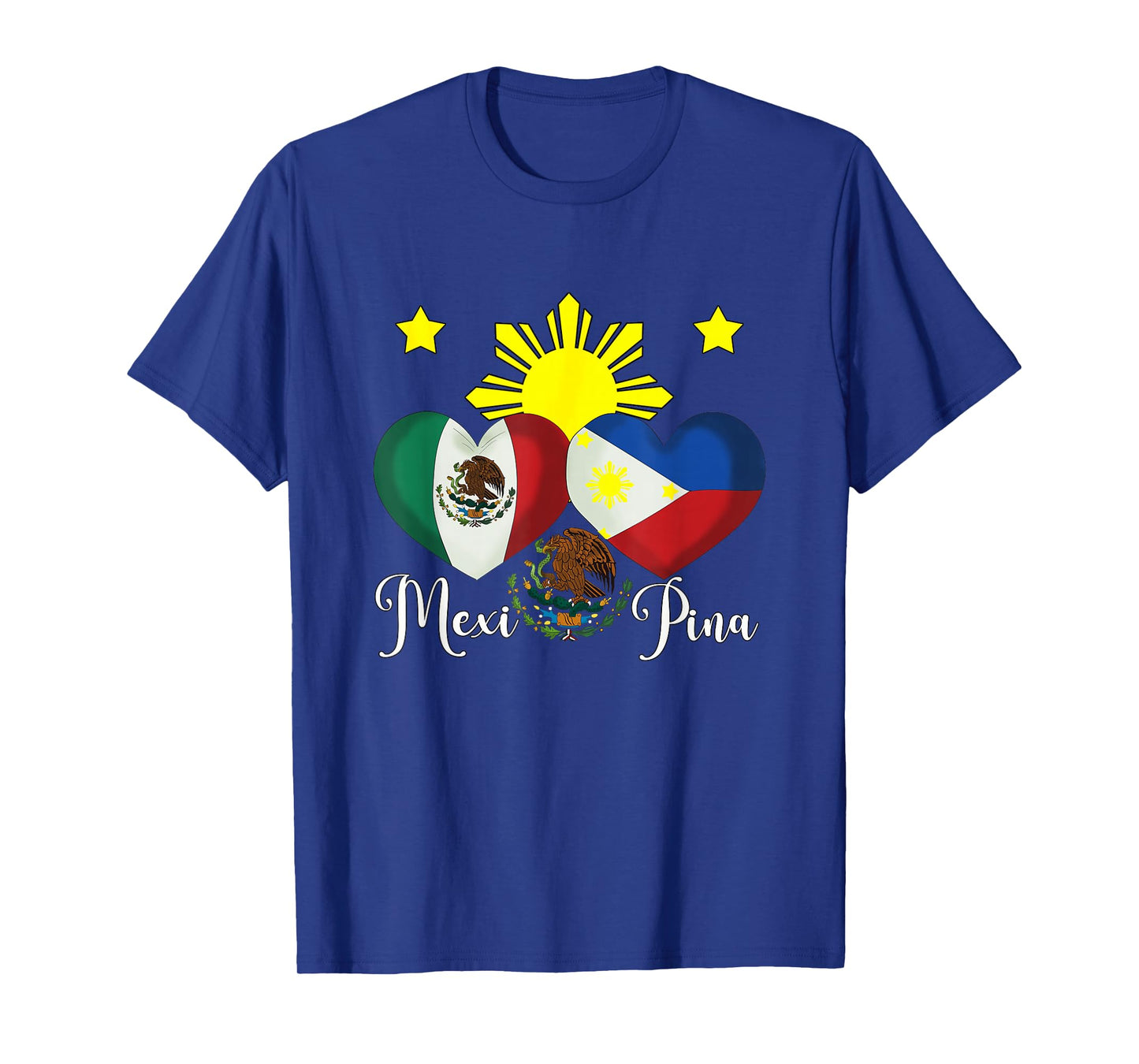 Philippines Mexico Filipino Filipina Mexipina Mexican Flag T-Shirt