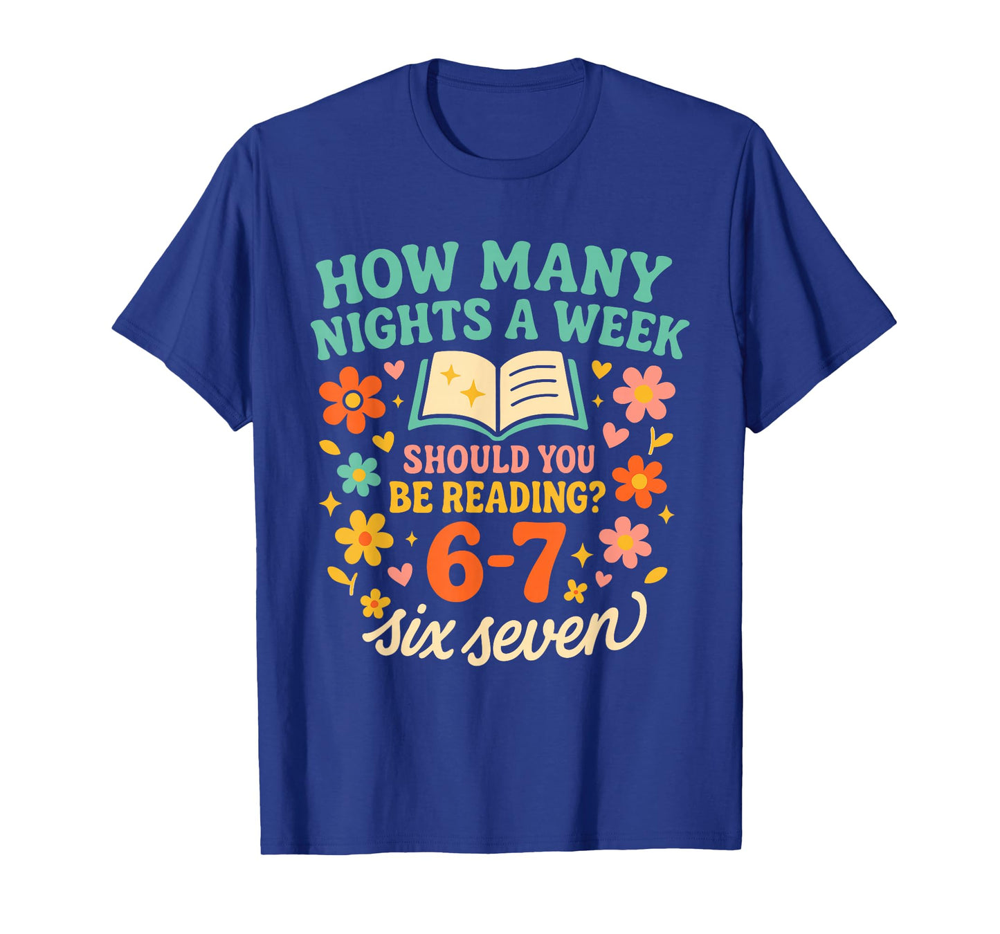 Funny Six Seven 6 7 Meme Teacher Design for Men Women Girls T-Shirt