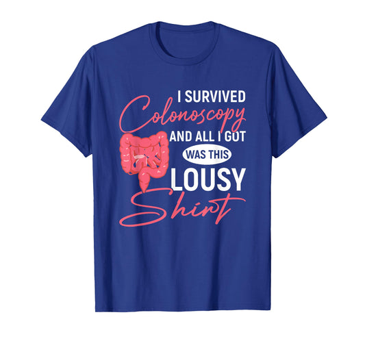 Colonoscopy Endoscopy T-Shirt, Small, Black