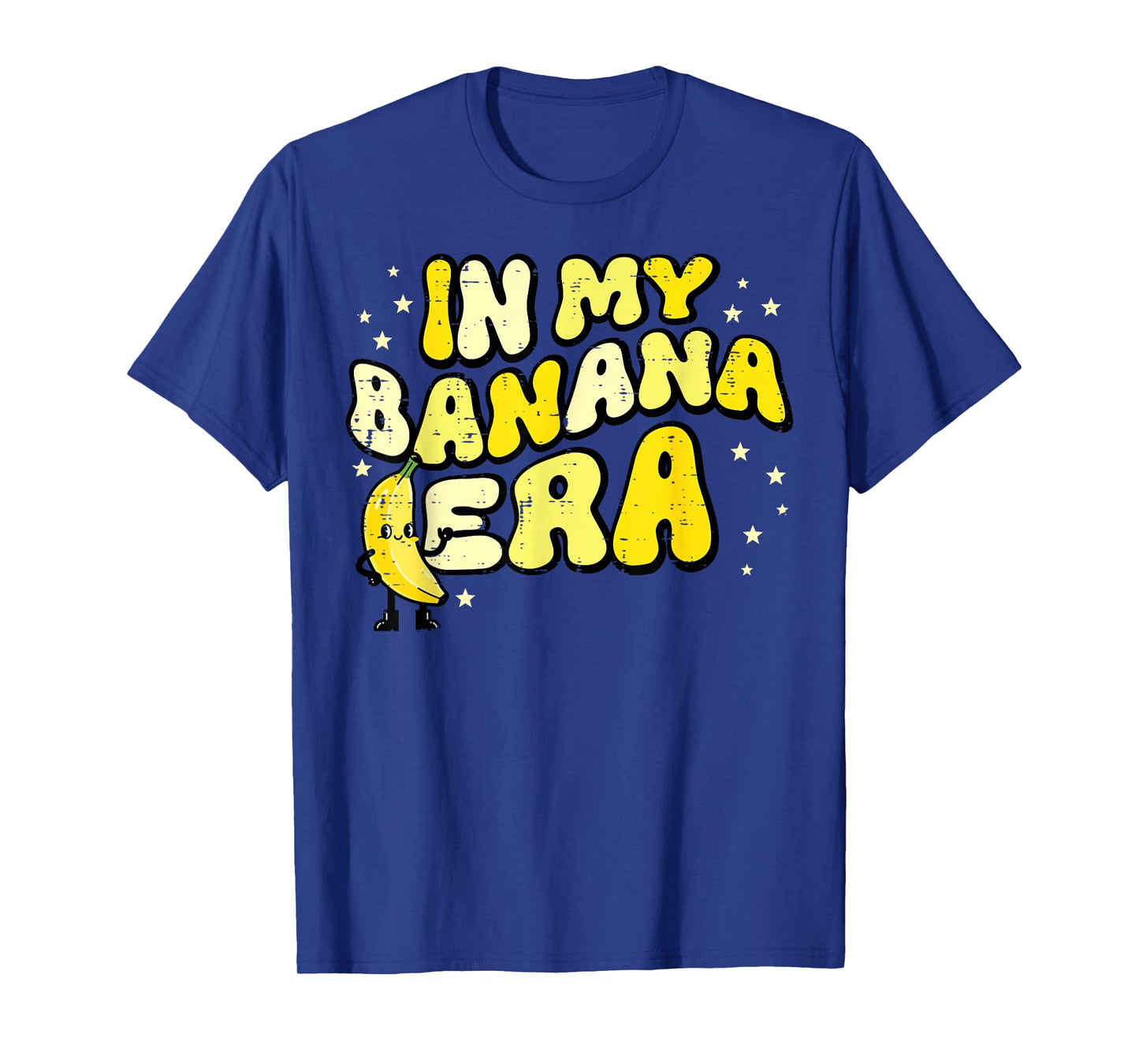 in My Banana Era Groovy Funny Fruit Food Meme Women Men Kids T-Shirt