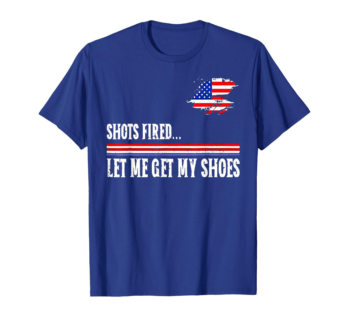 Shots Fired Let Me Get My Shoes T-Shirt