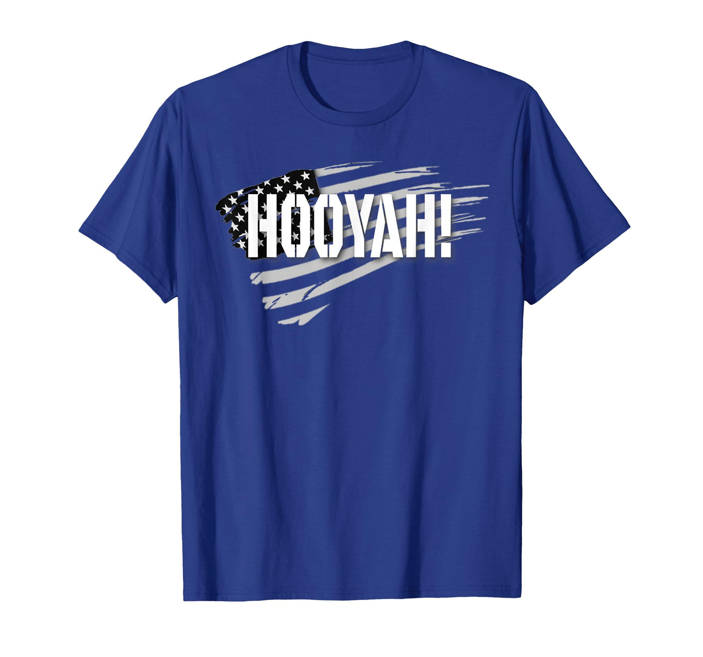 USA HOOYAH! Memorial Day Veterans Day 4th of July Military T-Shirt