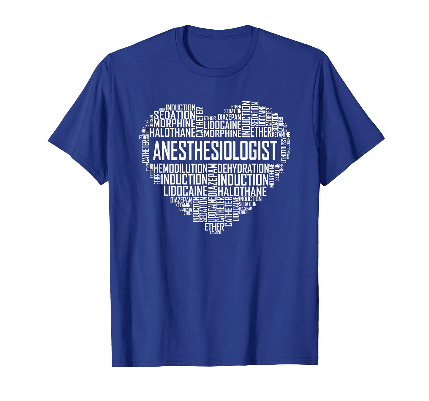 Anesthesiologist Heart Gift Anesthesia Doctor Gifts T-Shirt