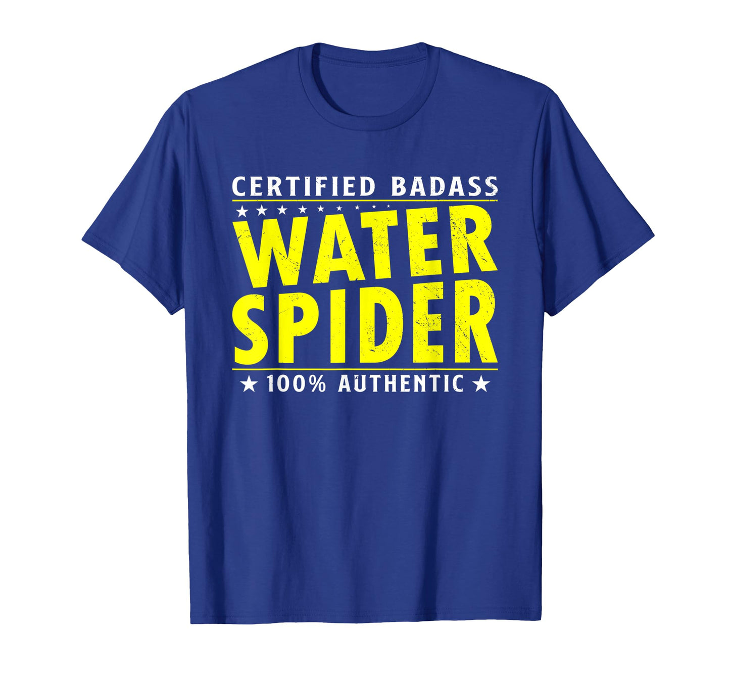 Certified Badass Water Spider Halloween Spider Lover T-Shirt