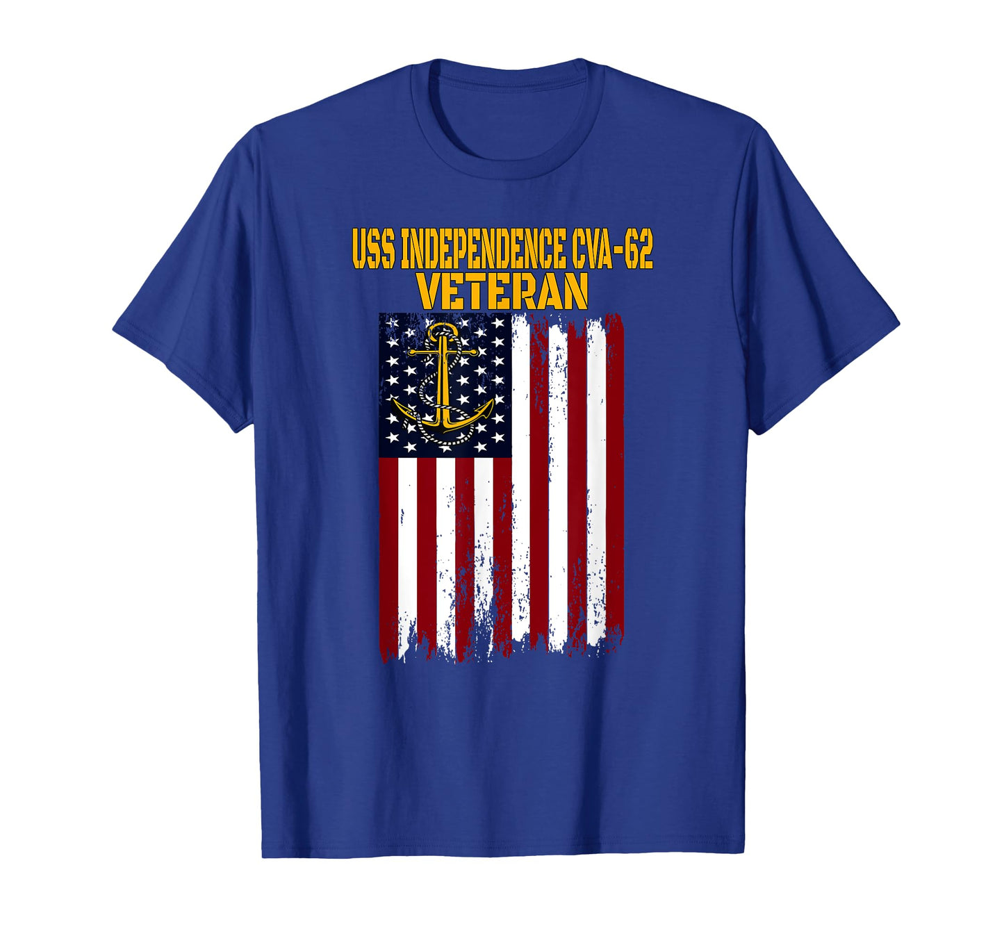 USS Independence CVA-62 CV-62 Aircraft Carrier Veteran's Day T-Shirt