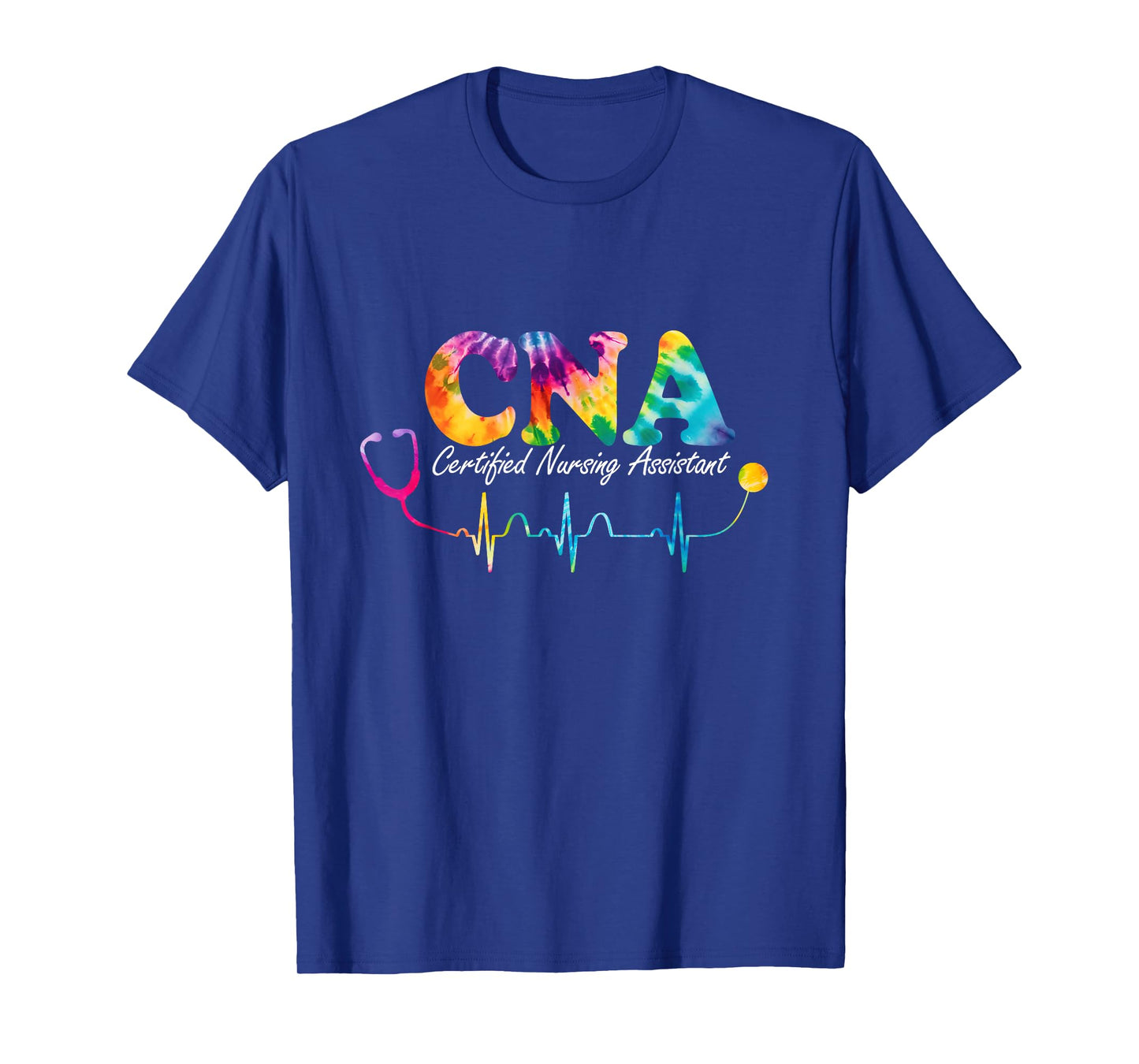 Certified Nursing Assistant Tie Dye CNA Nurse T-Shirt