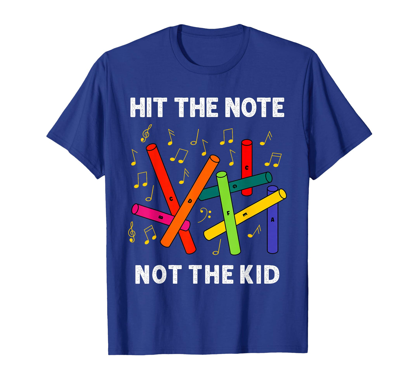 Teacher Elementary Music Classroom Funny Boomwhacker T-Shirt