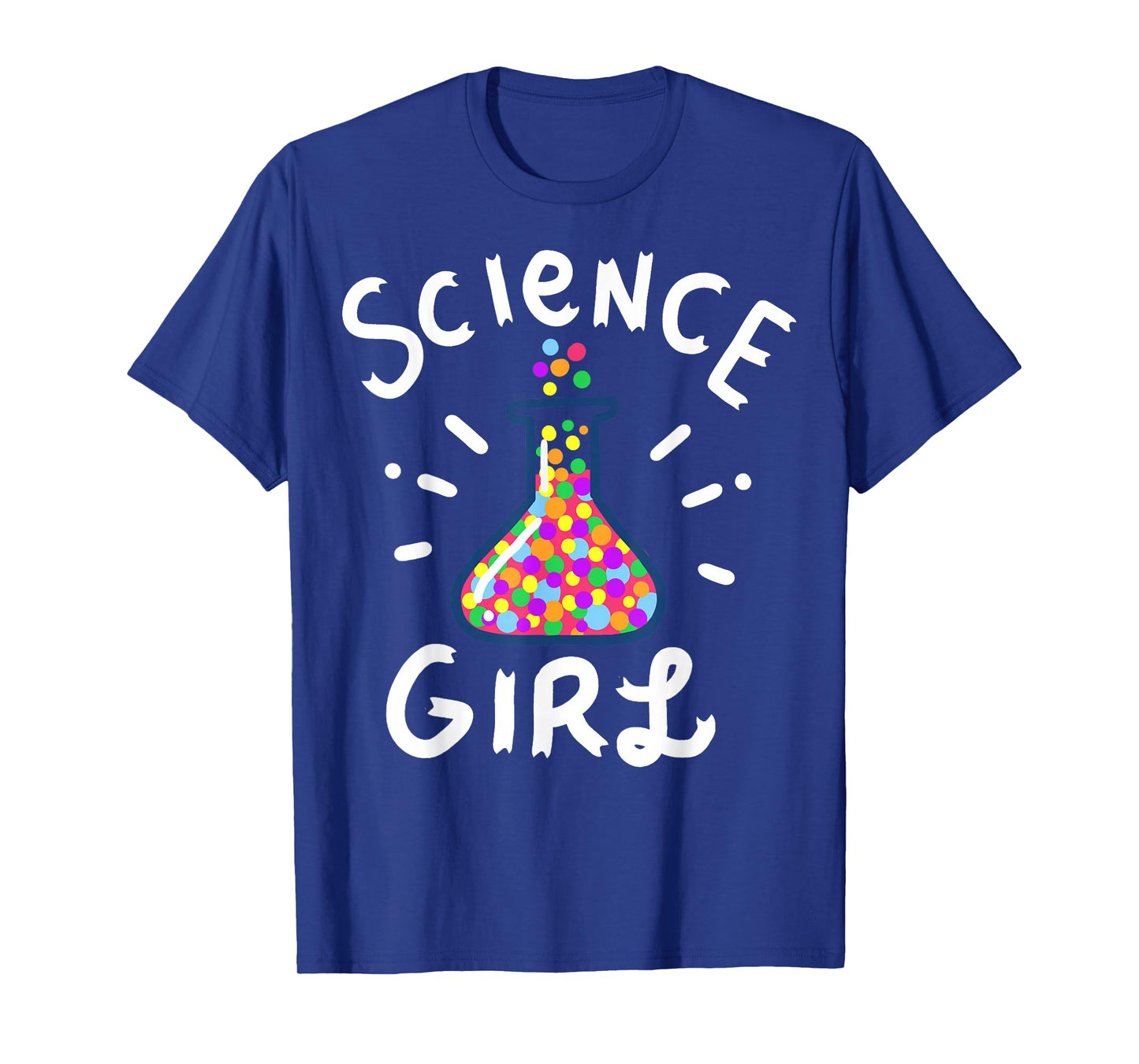 Science Girl Chemistry Biology Student Teacher T-Shirt Small