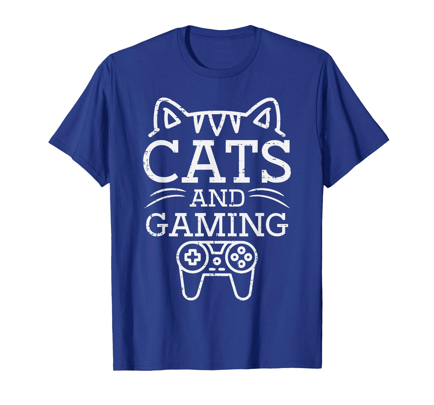 Gamer Cats And Gaming Video Game Men Women Boys Girls Kids T-Shirt