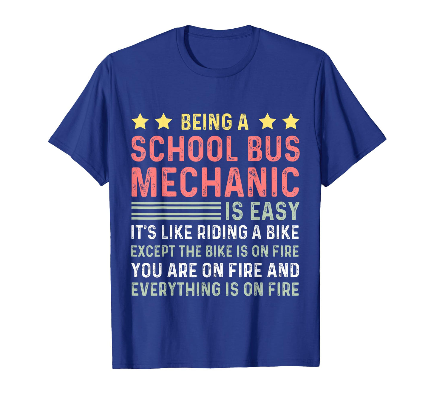 school bus mechanic T-Shirt