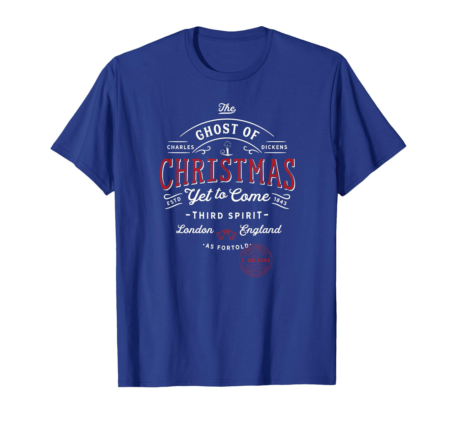 Charles Dickens' Christmas Carol, Ghost of Christmas Future Tradition T-Shirt