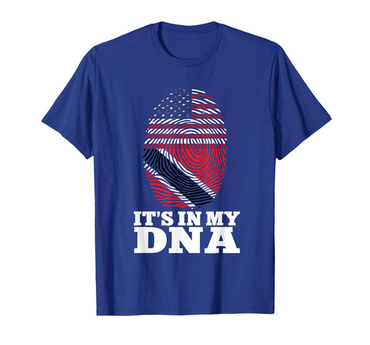 American Flag Trinidad And Tobago It's In My DNA Women Men T-Shirt