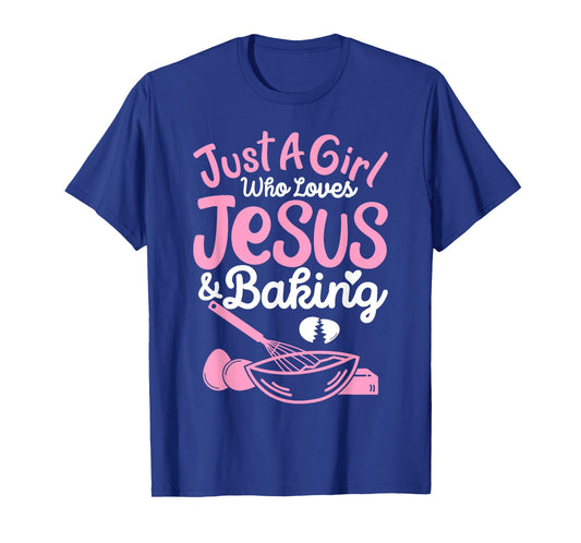 Baking T-Shirt For Bakers Just A Girl Who Love Baking T-Shirt