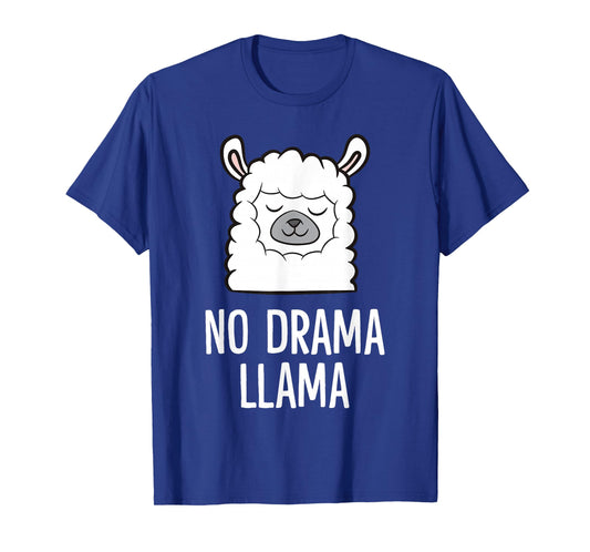 Cute No Drama Llama T-Shirt