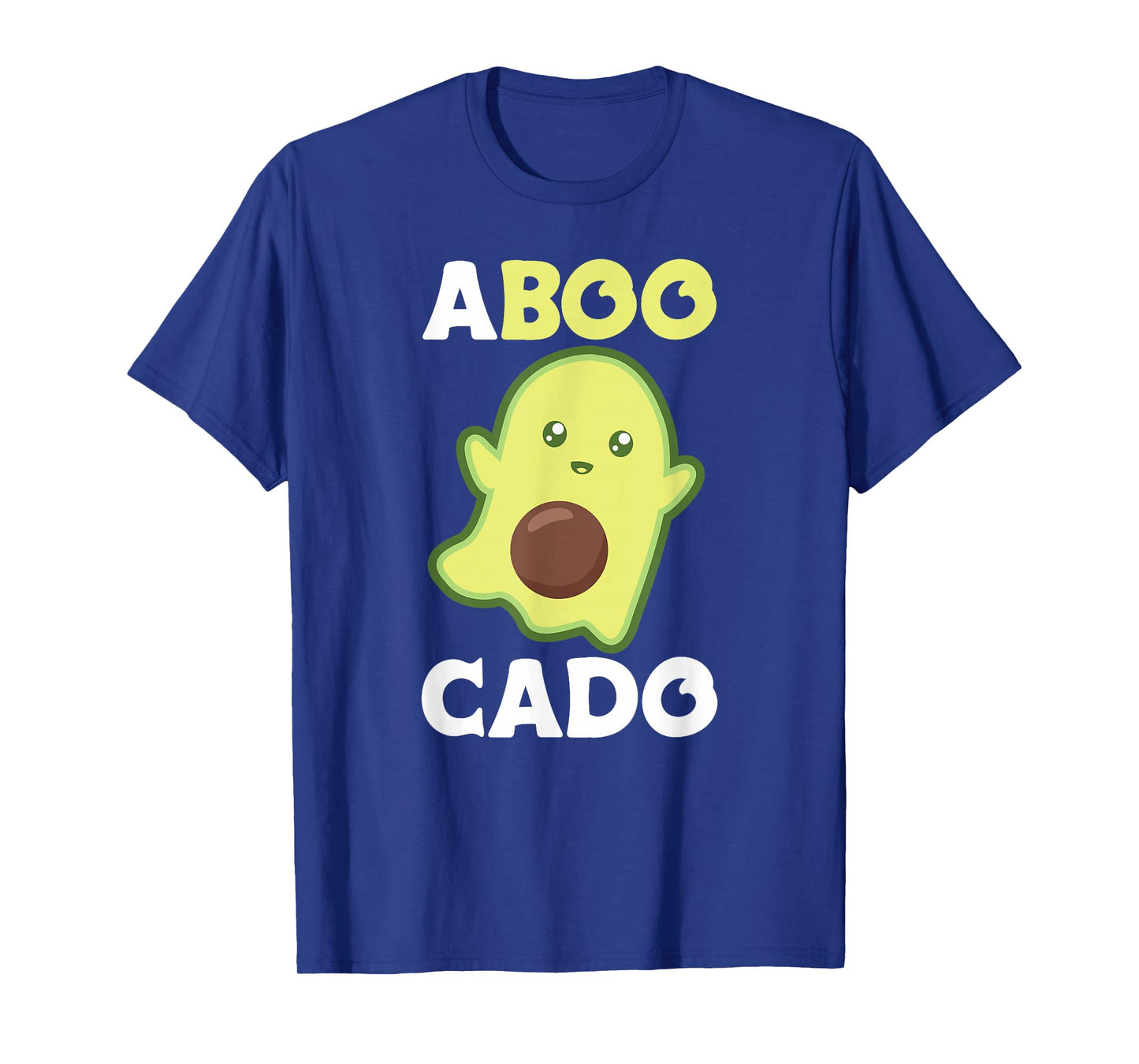 Avocado Ghost For Halloween Funny Avocados Pun T-Shirt