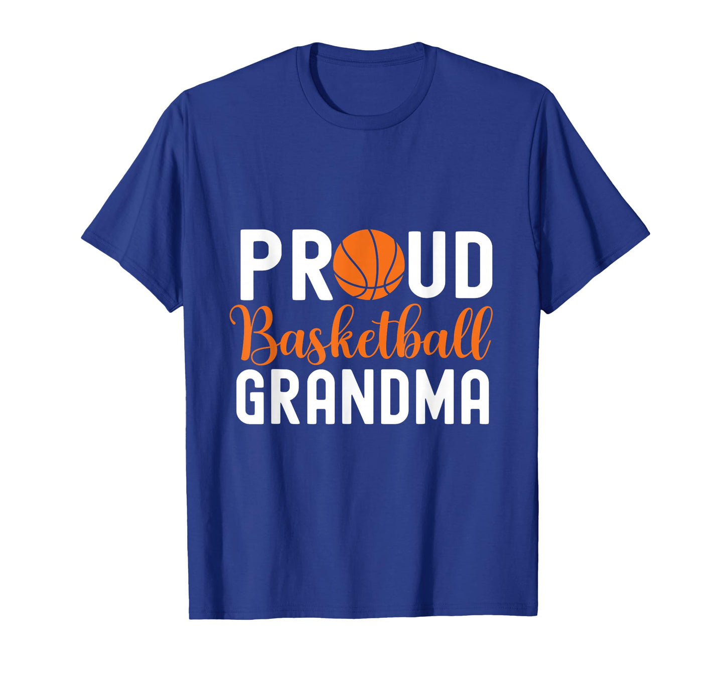 Basketball Grandma Design Lr Proud Basketball Grandma Unisex-Adults Black T-Shirt Basketball T-Shirt Small