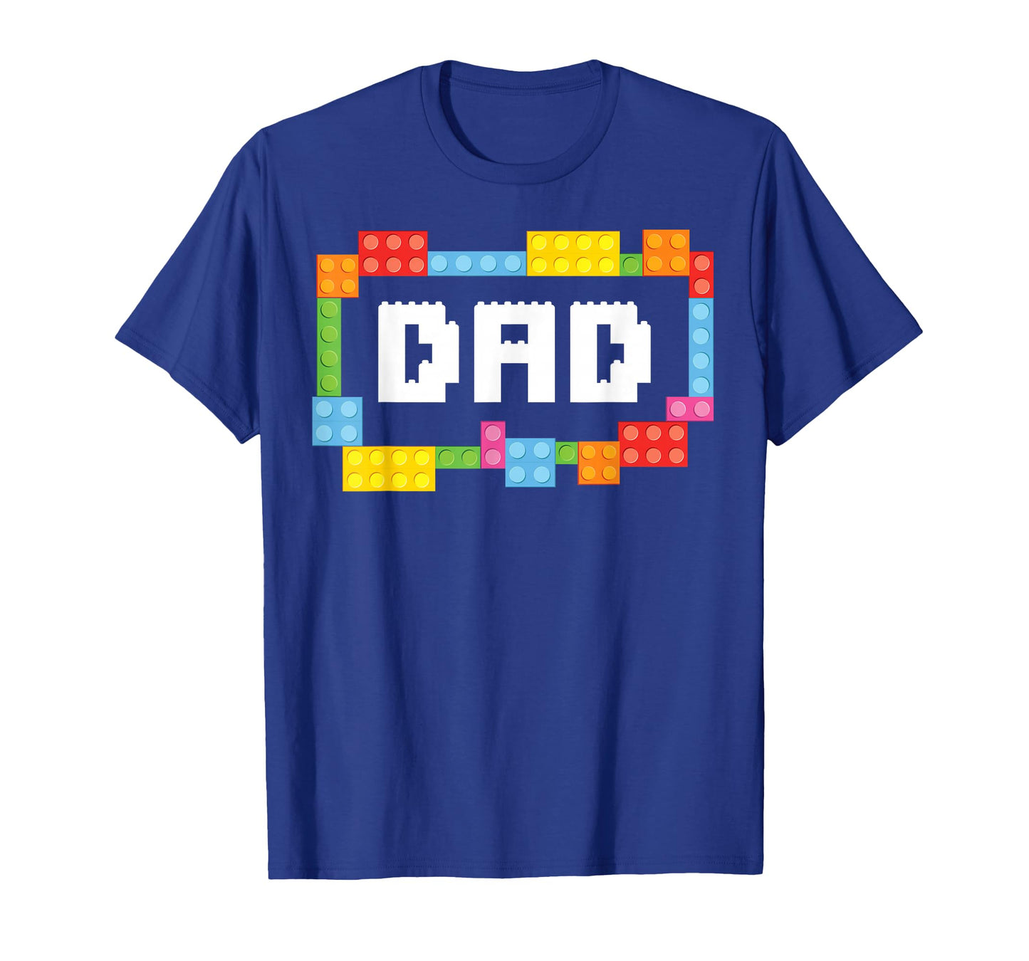 Master builder Dad Bricks Blocks Building Family Set Parents T-Shirt