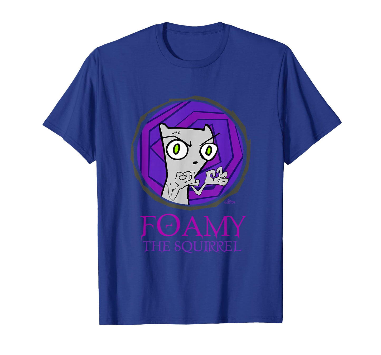 Angry Foamy The Squirrel (Classic Series) T-Shirt