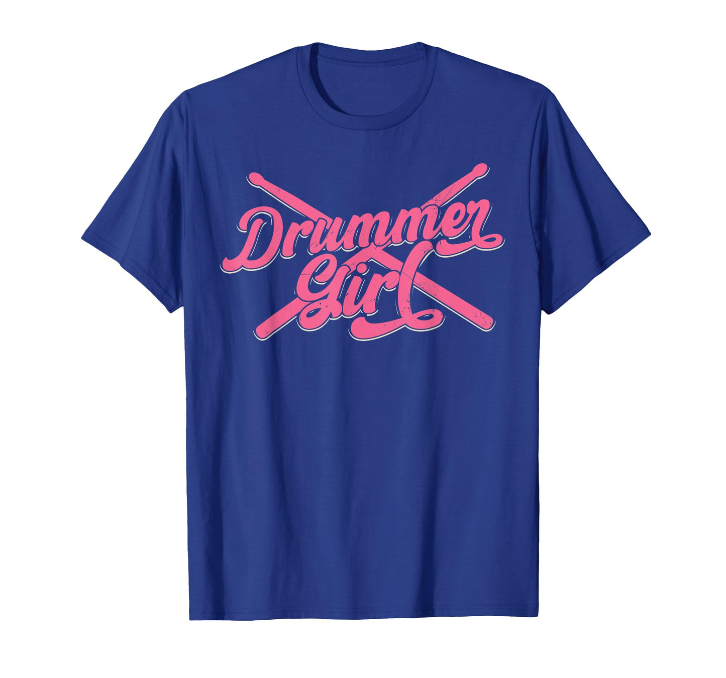 Vintage Durmsticks Musician Percussionist Drummer Girl Gifts T-Shirt