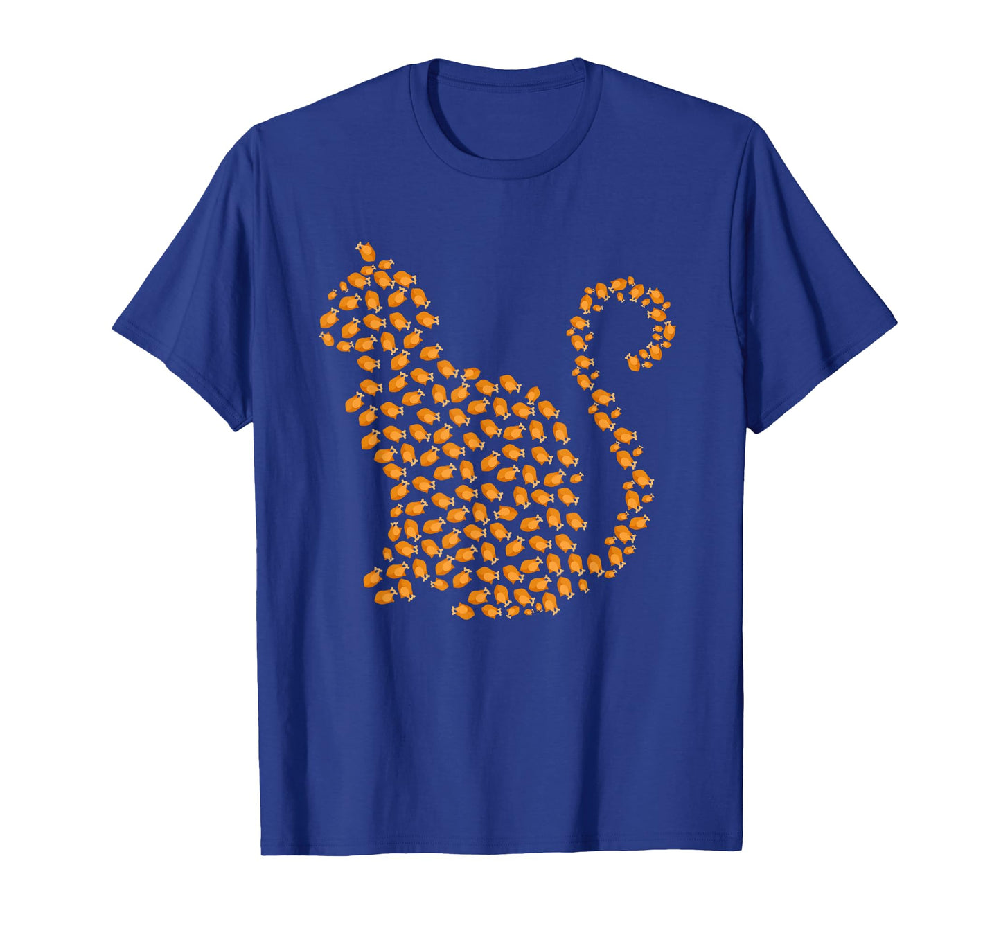 Happy Thanksgiving for Cats Lovers Funny Turkey Cat T-Shirt