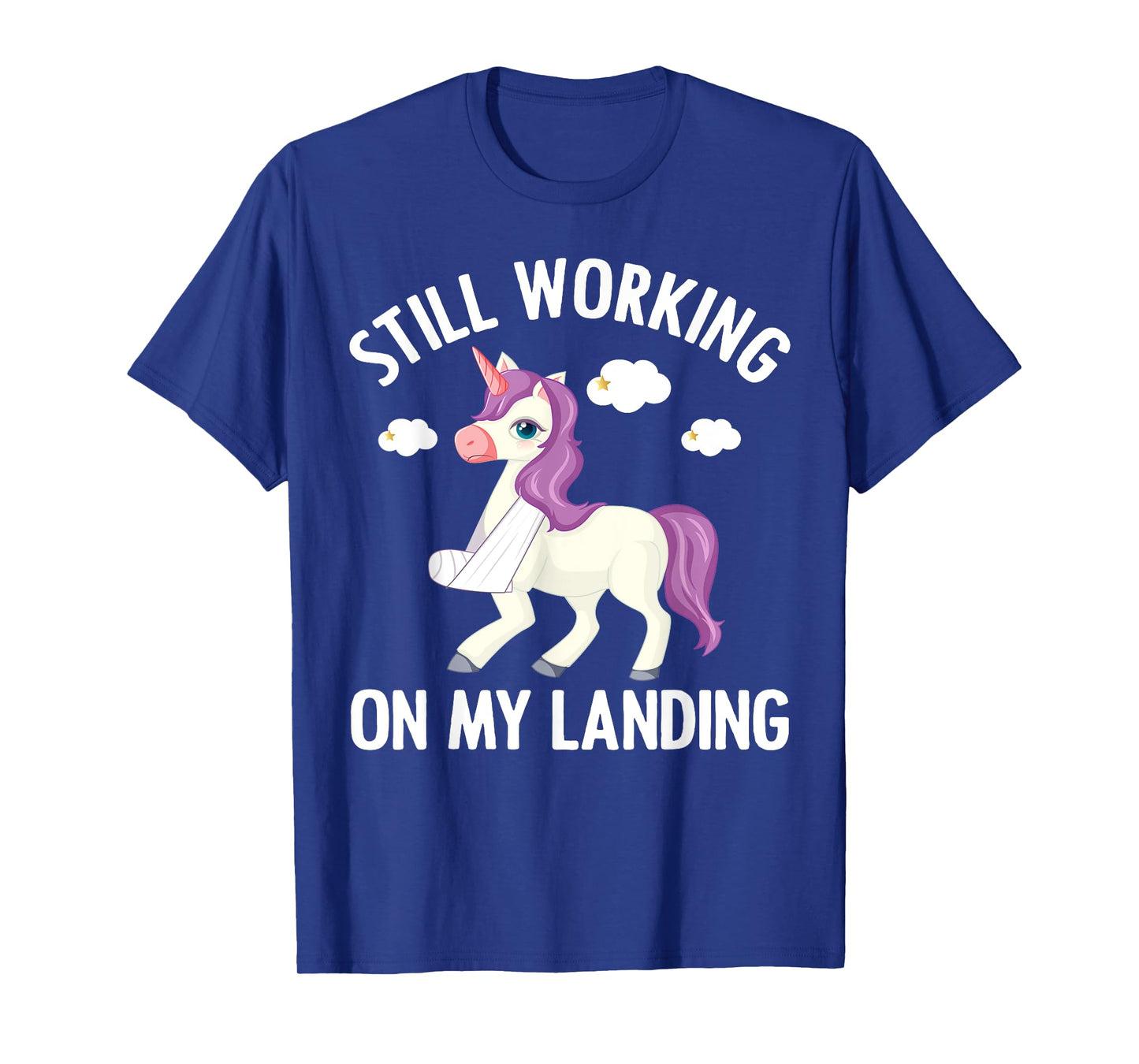 Cool Broken Arm For Men Women Broke Elbow Hand Unicorn T-Shirt