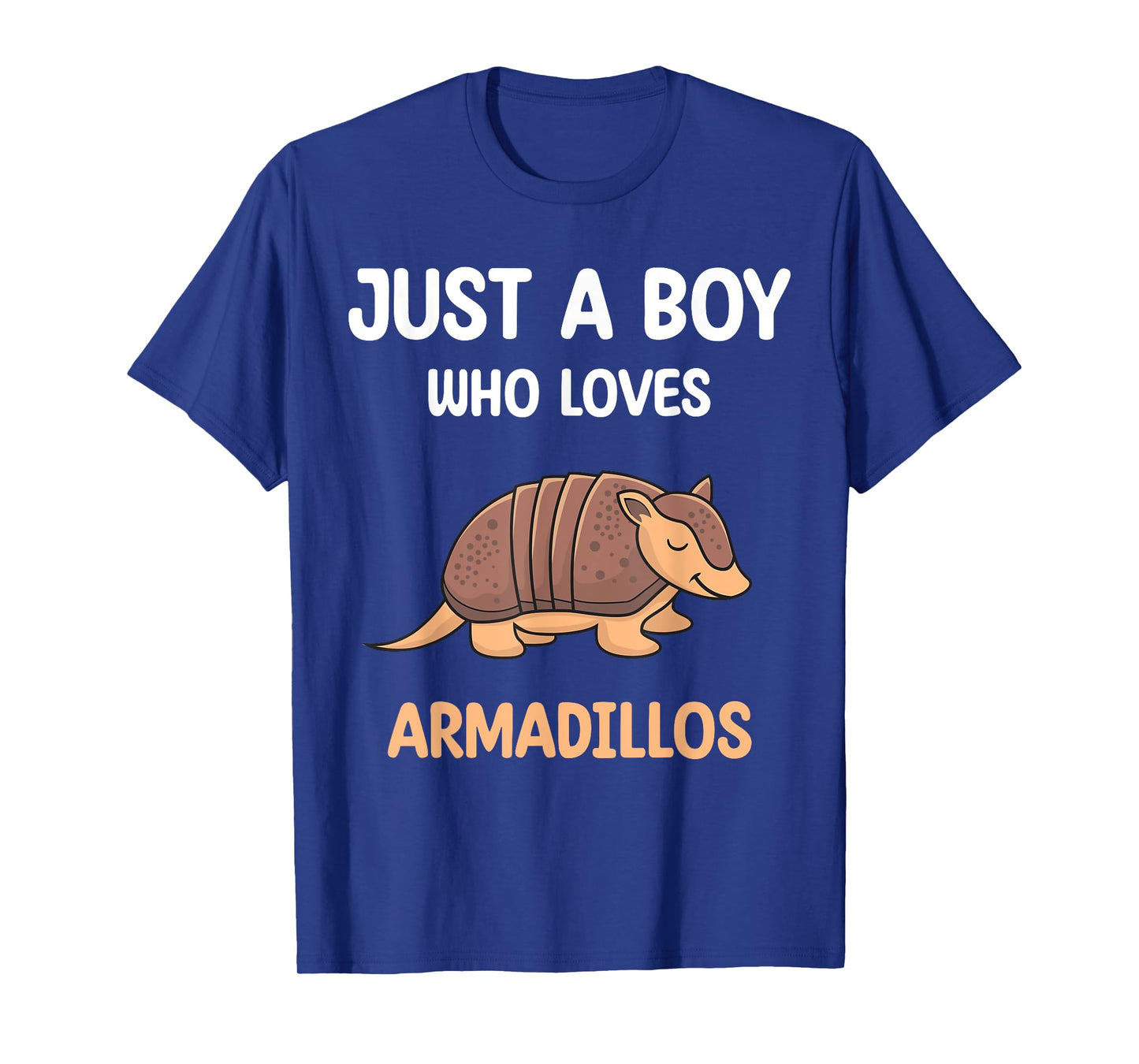 Armadillo Just A Boy Who Loves Armadillos Kids Boys Toddler T-Shirt