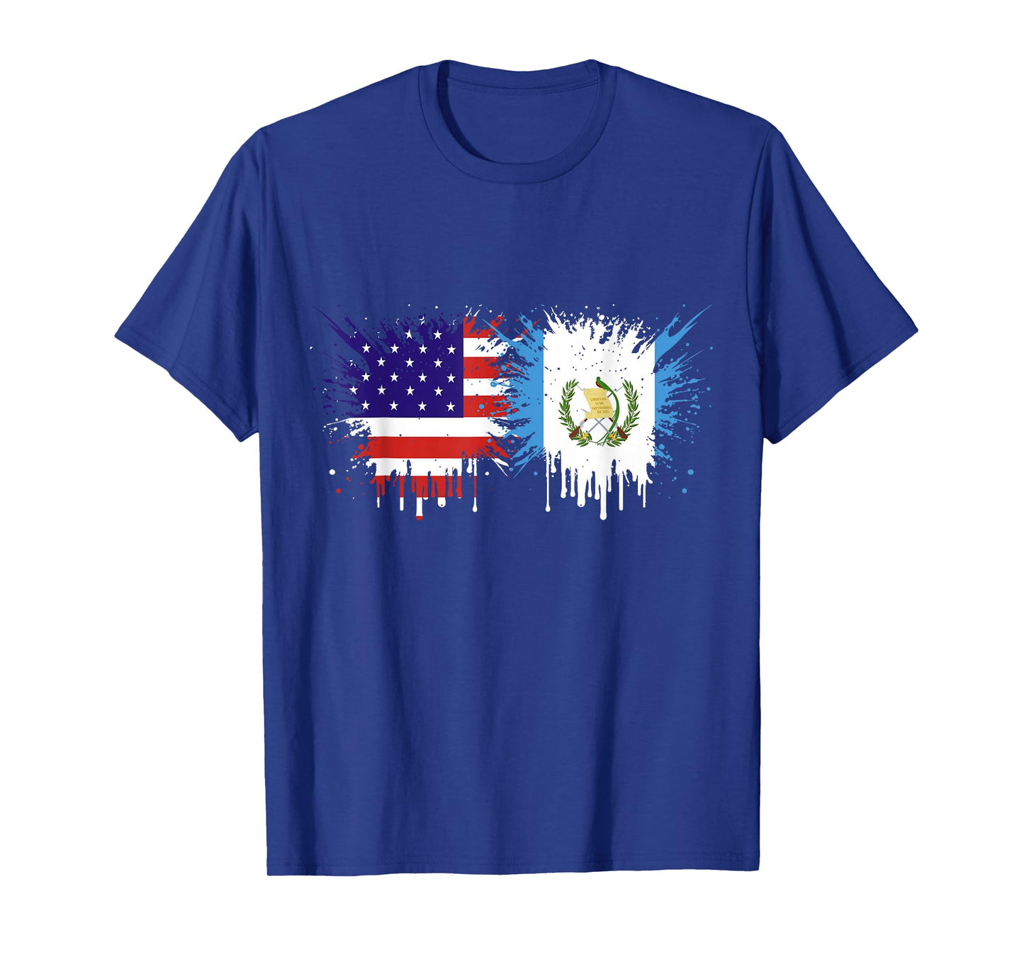 Guatemala & USA Together, Half American, Half Guatemalan T-Shirt