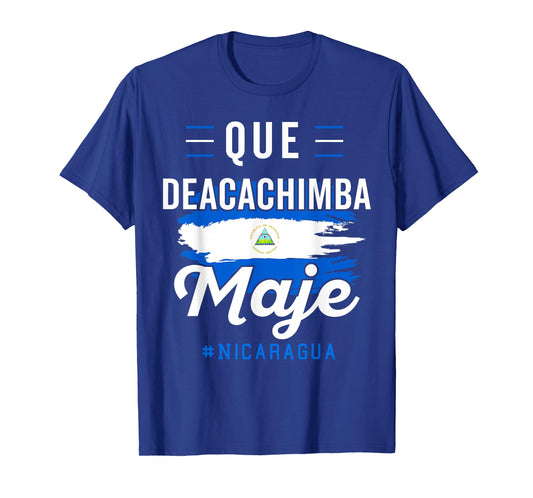 Nicaragua Flag Camiseta Nicaraguan Nicoya Pinoleros Nica T-Shirt Small