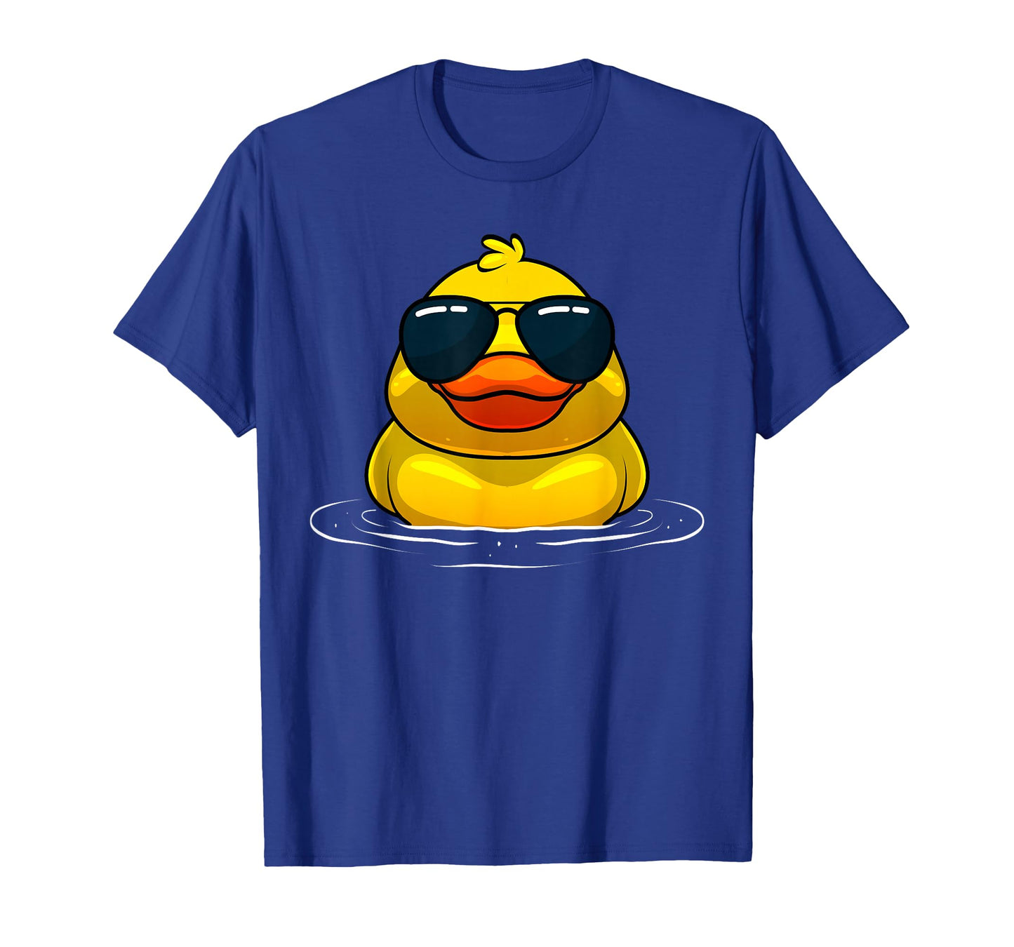 Cool Duck For Men Women Kids Rubber Duck Lovers Sunglasses T-Shirt