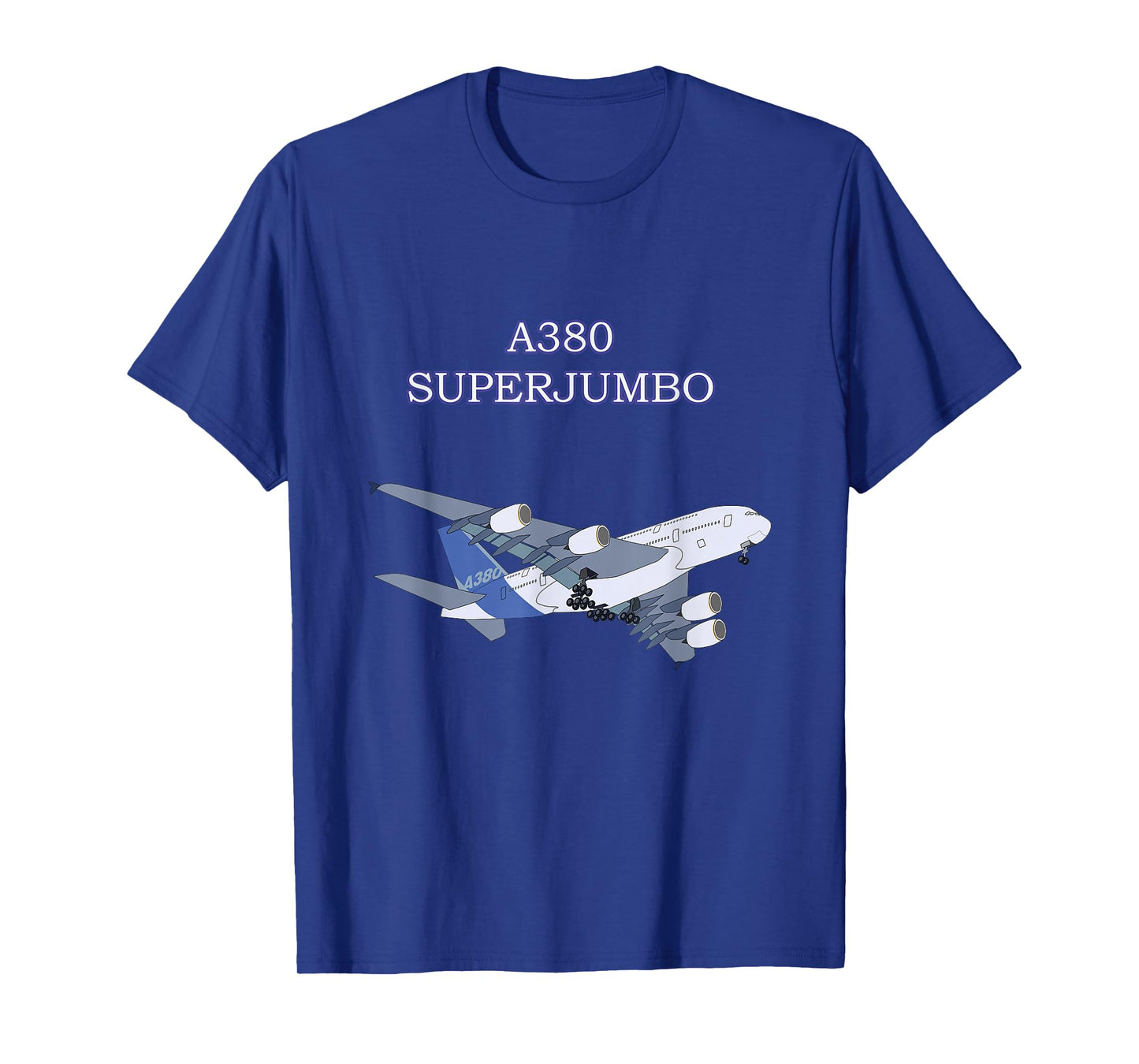A380 SUPER JUMBO AIRPLANE ADULT KIDS CHILDREN PLANE T-SHIRT T-Shirt