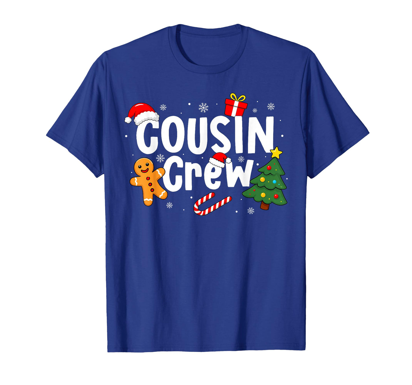 Cousin Crew Christmas Pajamas for Men Kids Women Grandkids T-Shirt