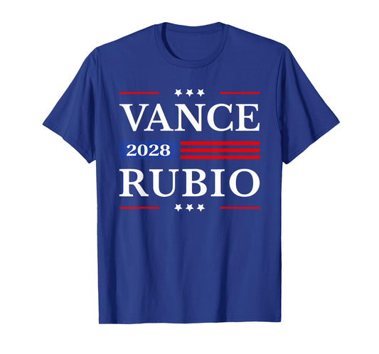 Vance Rubio 2028 President JD Vance 2028 Marco Rubio 2028 T-Shirt