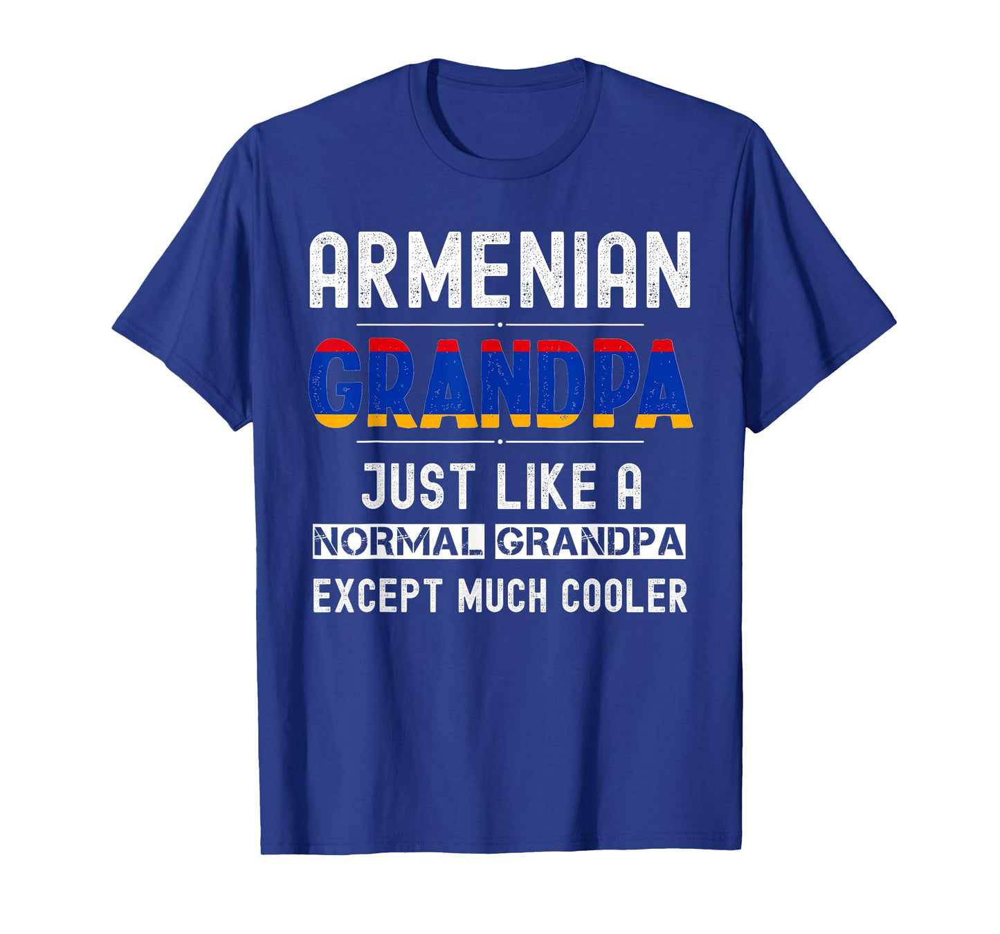Armenian Grandpa fathers day from kids funny men birthday T-Shirt