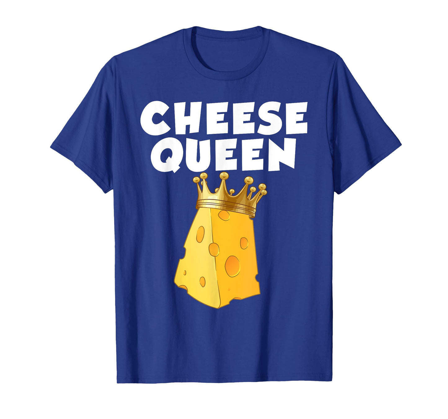 Cheese Queen Art For Women Girls Food Parmesan Cheese Lover T-Shirt