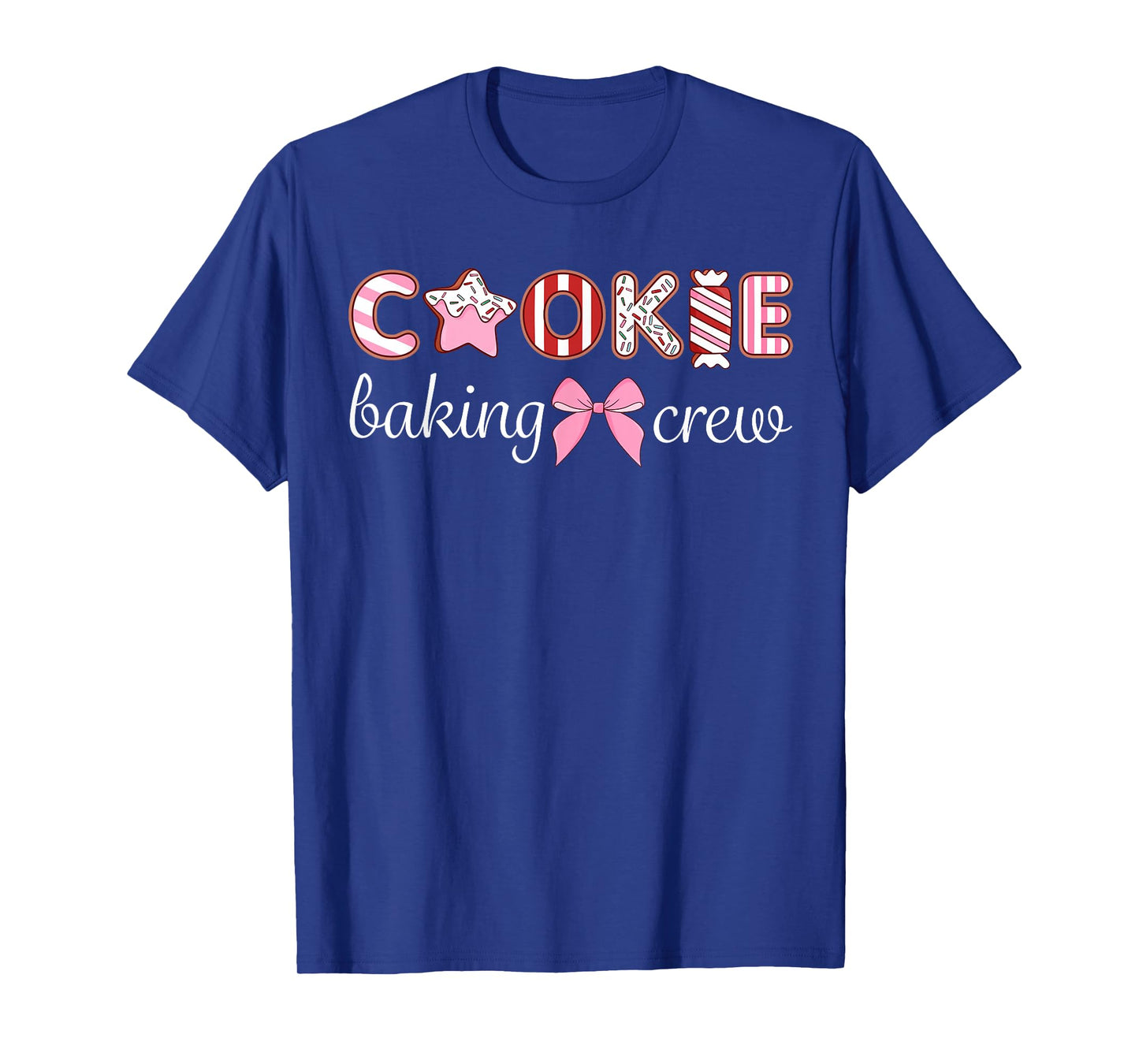 Cookie Baking Crew Bow Cute Theme Family T-Shirt