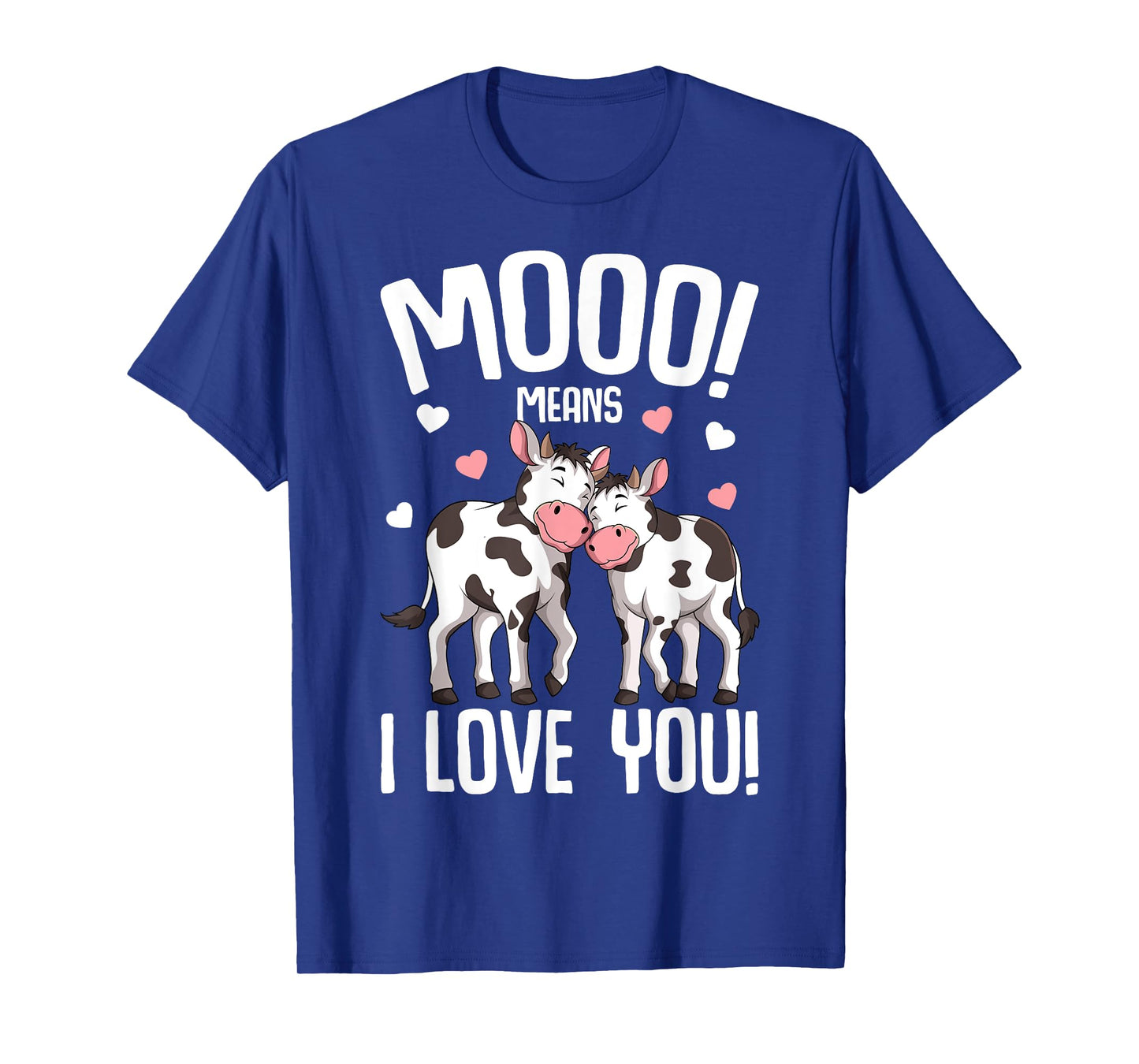 Cow Moo Women Kids Girls T-Shirt